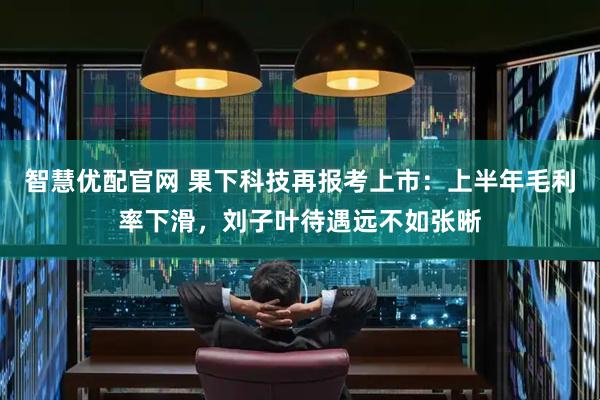 智慧优配官网 果下科技再报考上市：上半年毛利率下滑，刘子叶待遇远不如张晰